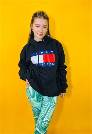 tommy hilfiger 90s flag hoodie