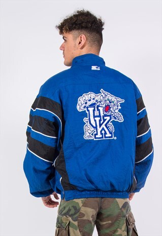 VINTAGE STARTER PADDED JACKET UNIVERSITY OF KENTUCKY COAT
