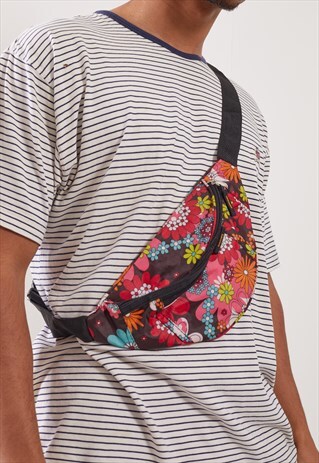 VINTAGE PATTERNED FESTIVAL BUM BAG