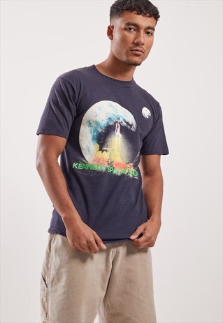 VINTAGE KENNEDY SPACE CENTRE GRAPHIC T-SHIRT