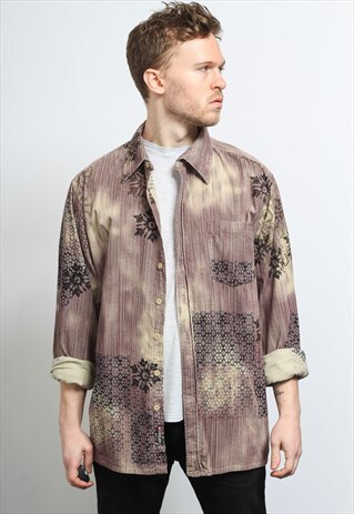 VINTAGE CORDUROY CORD SHIRT