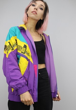 VINTAGE 80S/90S OVERSIZED ADIDAS WINDBREAKER JACKET