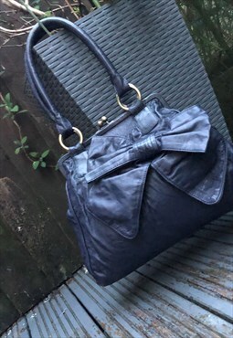 Vintage Monsoon Leather Bag