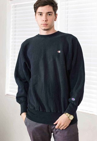 VINTAGE CHAMPION REVERSE WEAVE SWEATSHIRT LOGO 90S XL 23.4