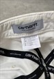 CARHARTT LOGO WHITE CAP