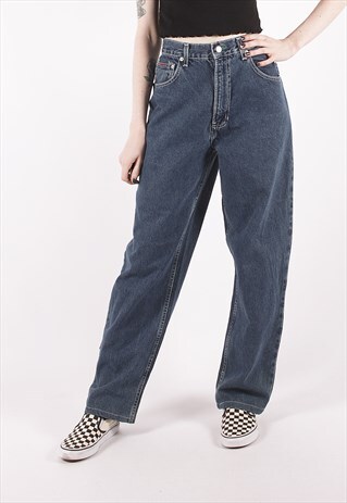 VINTAGE TOMMY HILFIGER BLUE HIGH WAISTED JEANS /OO1135