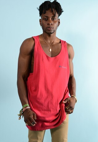 CHAMPION RED VINTAGE VEST