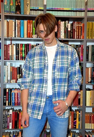 VINTAGE 90S SERGIO TACCHINI PLAID FLANNEL SHIRT