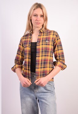 Vintage Lacoste Flannel Shirt Check Multi