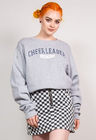 VINTAGE 90'S UCA COLLEGE CHEERLEADER SWEATSHIRT