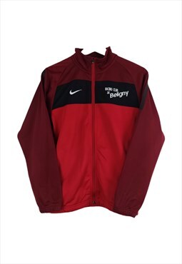 Vintage Nike Racing Beligny Track Jacket Red S