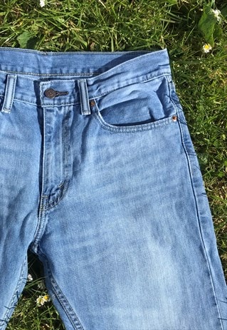 VINTAGE 90'S 505 STONEWASH BLUE LEVI JEANS