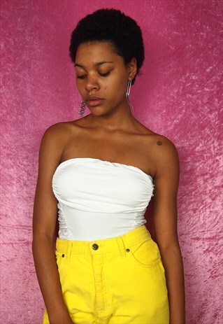 WHIT TUBE LONG TOP