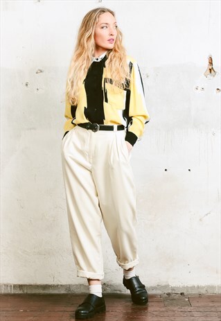 VINTAGE 90S RETRO BUTTON DOWN SHIRT