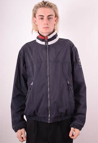 MURPHY & NYE MENS VINTAGE JACKET XL NAVY BLUE 90S
