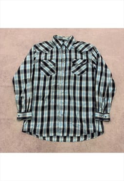 Vintage Western Shirt Men's XL