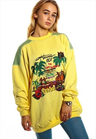 VINTAGE HAWAIIAN SWEATSHIRT SW316