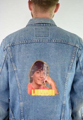 VINTAGE LEVI'S HAPPY DAYS-CHACHI-'LOVER BOY' DENIM TRUCKER