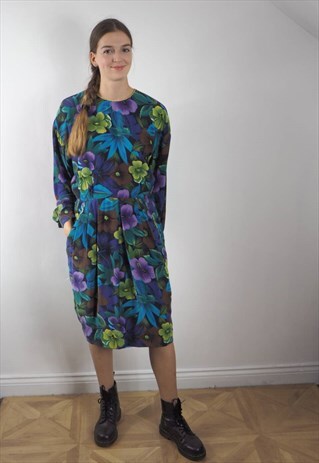 VINTAGE FLORAL DRESS