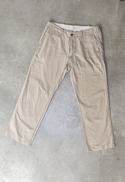 Vintage 90s Beige Oversize Chino Dad Pants