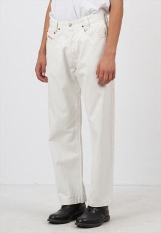 VINTAGE BEIGE DIESEL DENIM JEANS