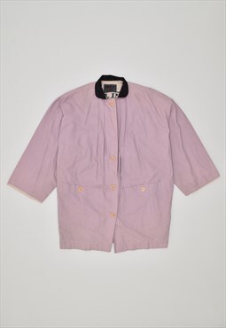 Vintage 90's Ferre Overcoat 3/4 Sleeve Pink