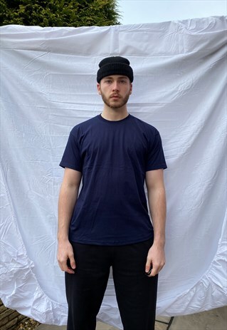 BLUE LOUNGEWEAR TEE T-SHIRT