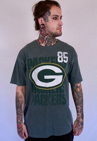 VINTAGE DEAD STOCK GREEN BAY PACKERS T-SHIRT