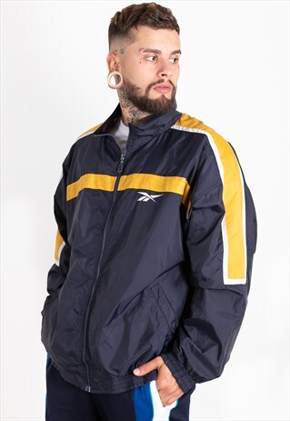 VINTAGE 80S REEBOK SHELL SPORT JACKET /S0153