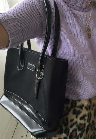 VINTAGE Y2K BLACK SPIRIT 90S CHIC HANDBAG
