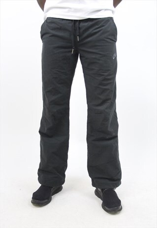 VINTAGE NIKE BLACK TRACKSUIT BOTTOMS