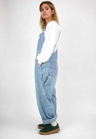 VINTAGE 90'S DENIM DUNGAREES