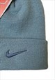 VINTAGE NIKE BEANIE HAT BABY BLUE