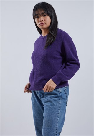 VINTAGE RALPH LAUREN V-NECK JUMPER