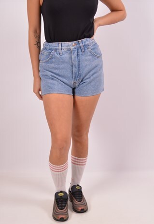 VINTAGE ARMANI DENIM SHORTS BLUE