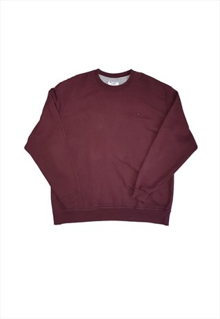 maroon sweatshirt champion