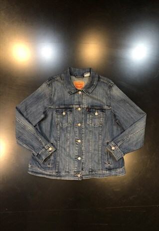 levi's stretch denim jacket