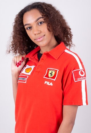VINTAGE SHORT SLEEVED POLO SHIRT FILA