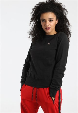 90S PUMA EMBROIDERED LOGO SWEATSHIRT