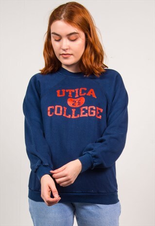 VINTAGE 90'S UTICA COLLEGE SWEATSHIRT