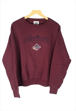 Lee MLB Indians World Series 97 Embroidered Sweatshirt 