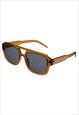 Modern Aviator Sunglasses in Olive frame with Smoke lens