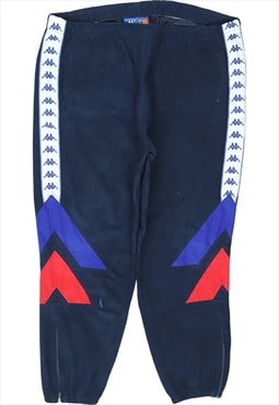 Vintage 90's Kappa Trousers Tracksuit Elasticated Waistband