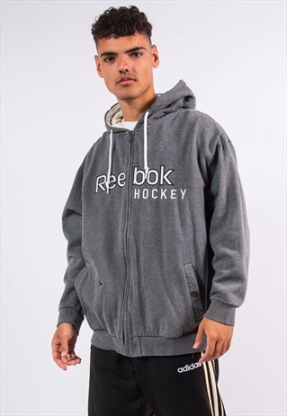 REEBOK HOODIE ZIP FASTEN ICE HOCKEY
