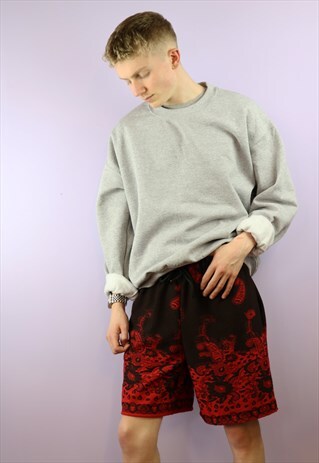 CHINESE PAISLEY SHORTS