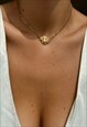 AUTHENTIC DIOR CD PENDANT- SINGLE CHAIN REWORKED CHOKER