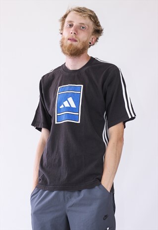 90S VINTAGE MENS ADIDAS ATHLETIC LOGO T-SHIRT