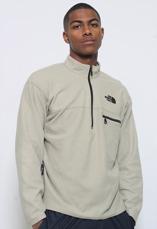 VINTAGE NORTH FACE 1/4 ZIP FLEECE