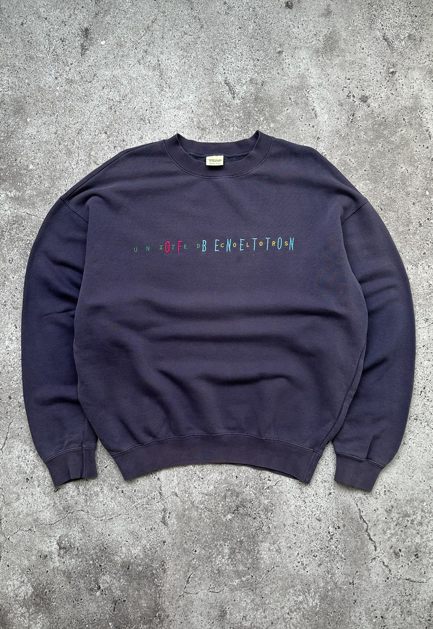 Benetton 2024 vintage sweatshirt