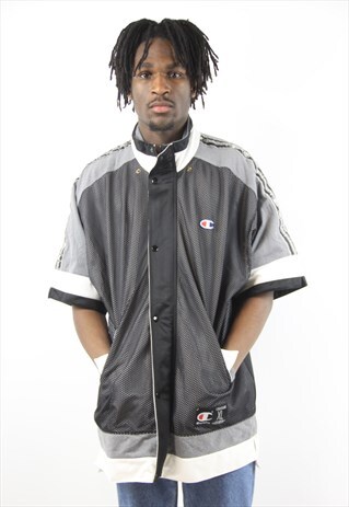 VINTAGE CHAMPION 90'S BUTTON-UP JACKET